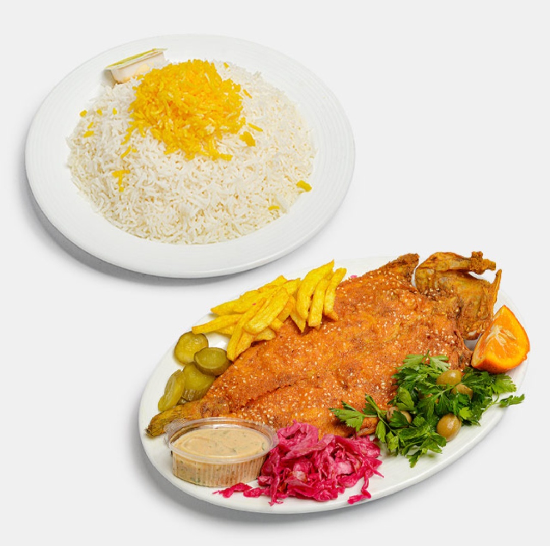  عکس چلو ماهي سوخاري(ايراني)
