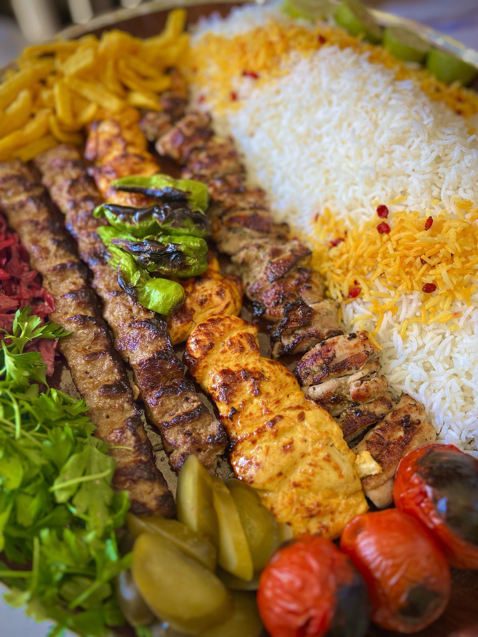  عکس خوراک سيني 3 نفره